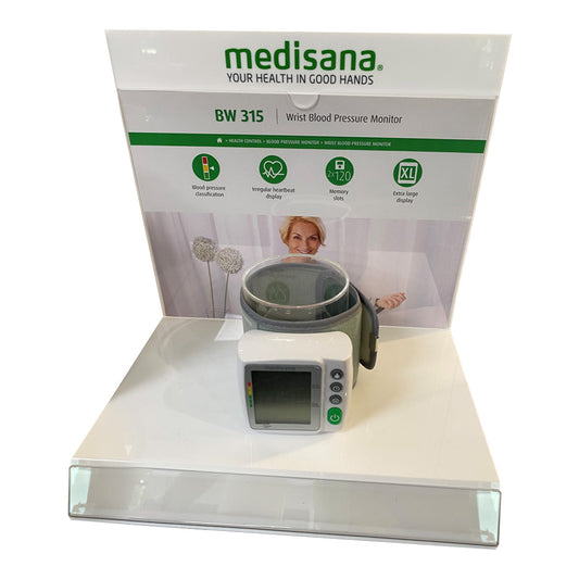 BW315DISP Medisana Blood Pressure New Acrylic (For The Wrist BPM) DISPLAYS