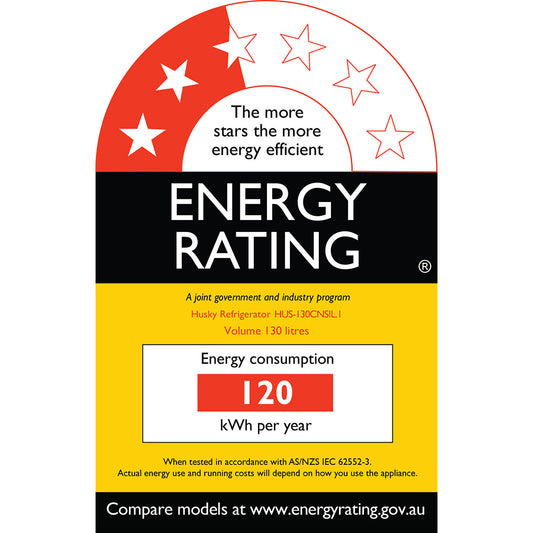 HUS130CNSIL.1 Energy Label