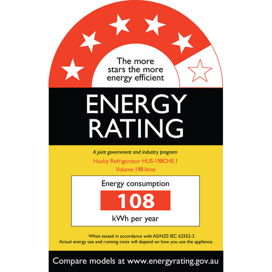 HUS198CHE.1 Energy Label