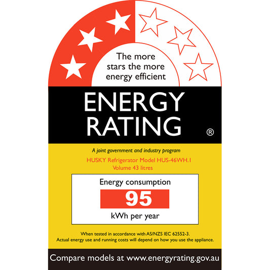 HUS46WH.1 Energy Label