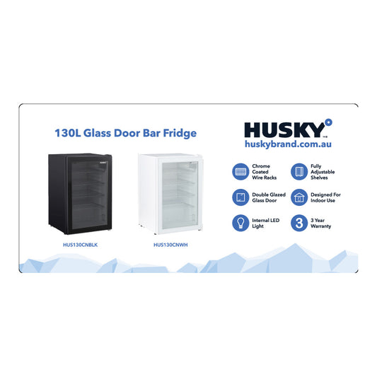 HUS130CN Label
