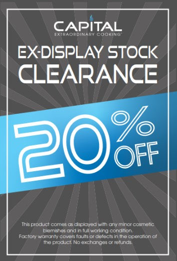Capital Ex-display 20%