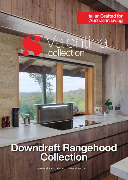 Sirius Valentina Downdraft Rangehood Collection (pack of 20)