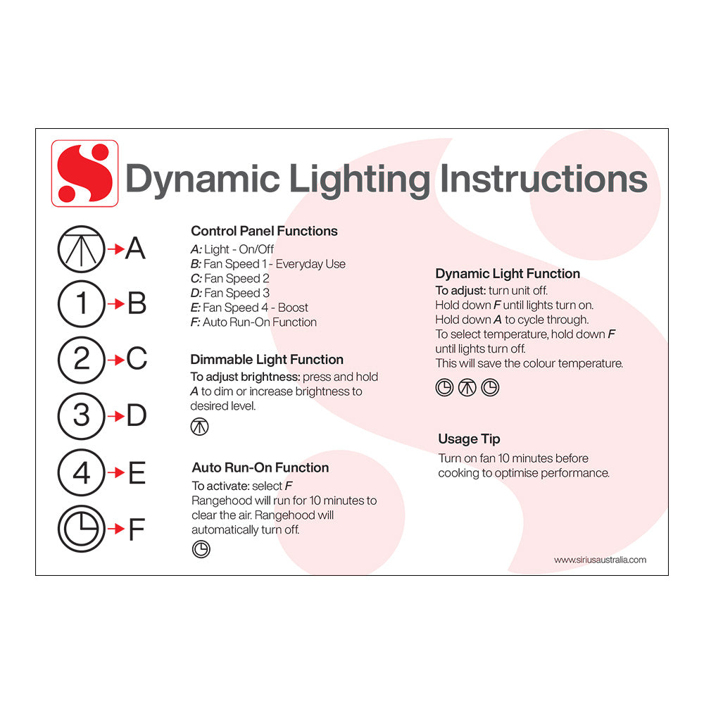 Dynamic Lighting Instructions