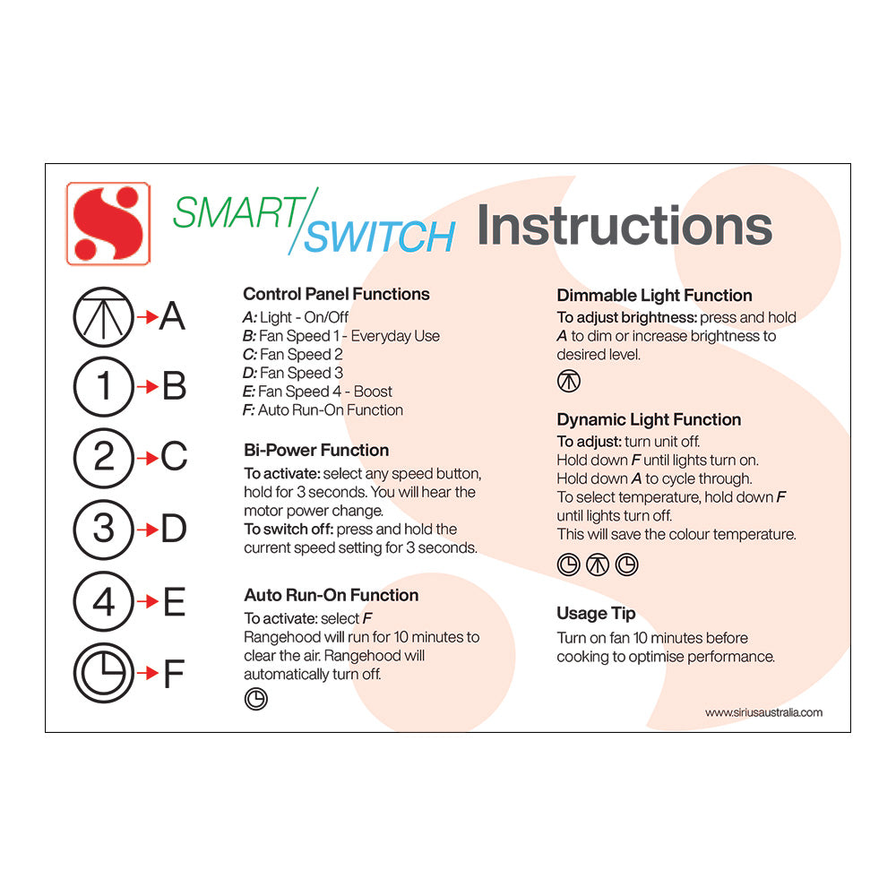 Smart Switch Instructions
