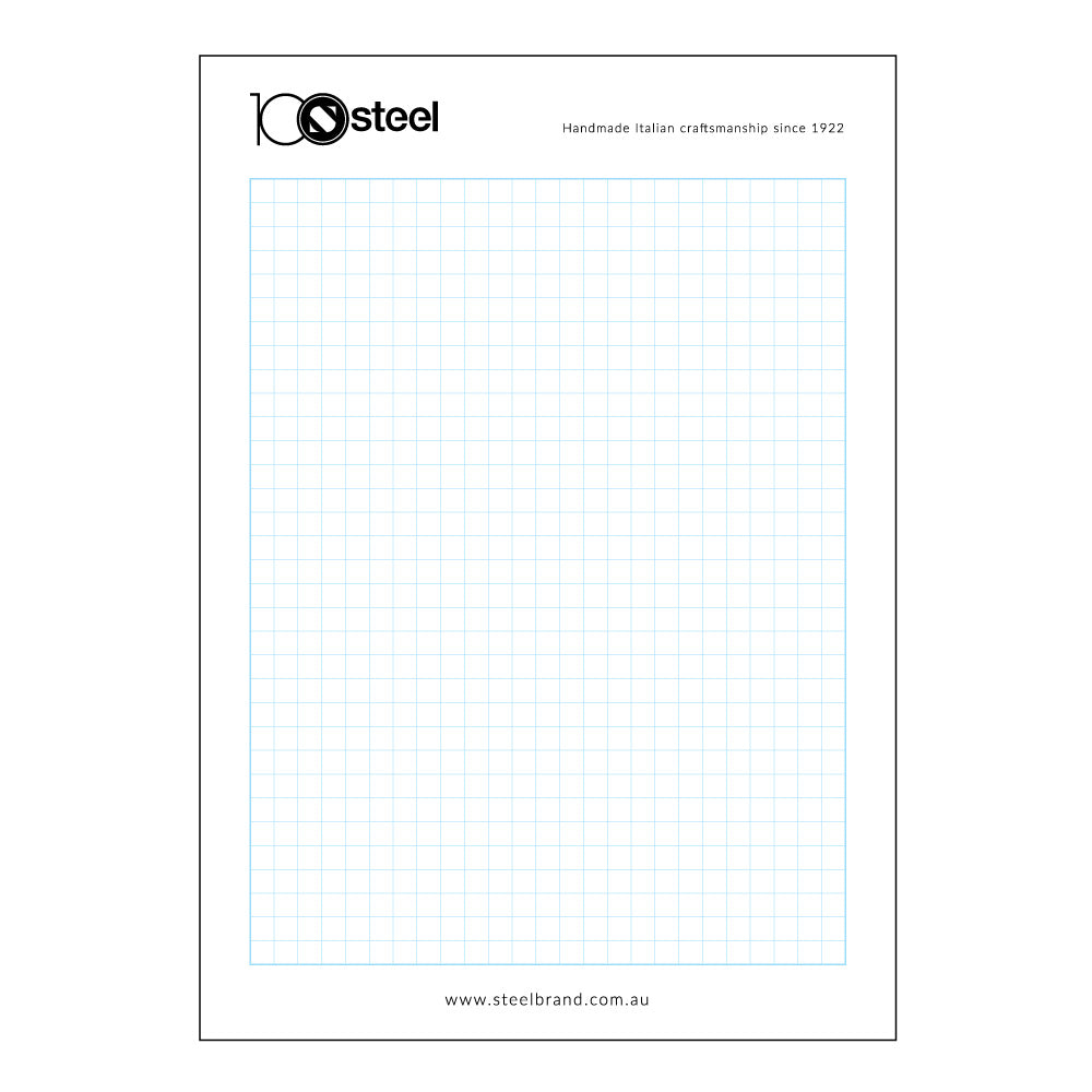 Steel Grid A5 Notepads