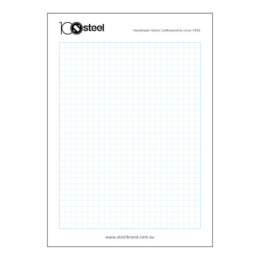 Steel Grid A5 Notepads