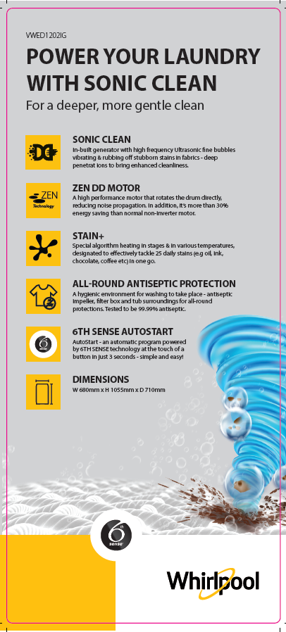 VWED1202IG Top Label