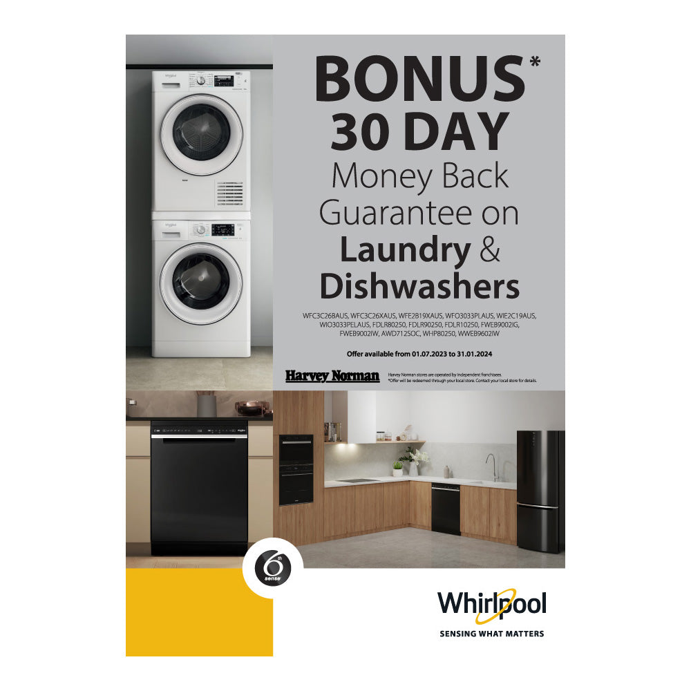 30 Day Money Back Guarantee - Harvey Norman