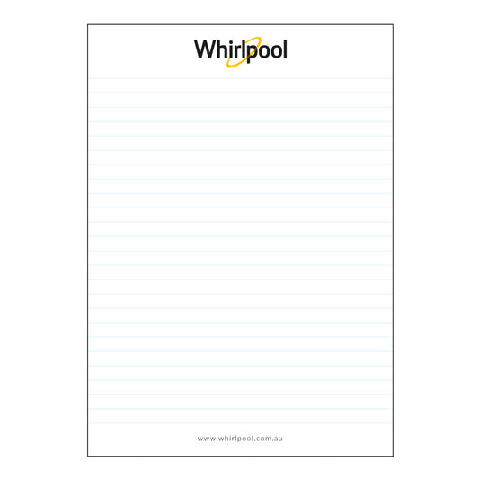 Whirlpool Lined A5 Notepads - Box of 80
