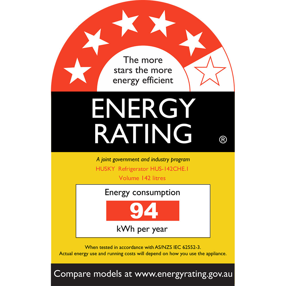HUS69WH.1 Energy Label